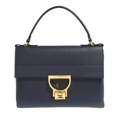 Coccinelle Arlettis Midnight Blue Satchel