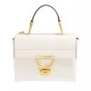 Coccinelle Arlettis Coconut Milk Satchel