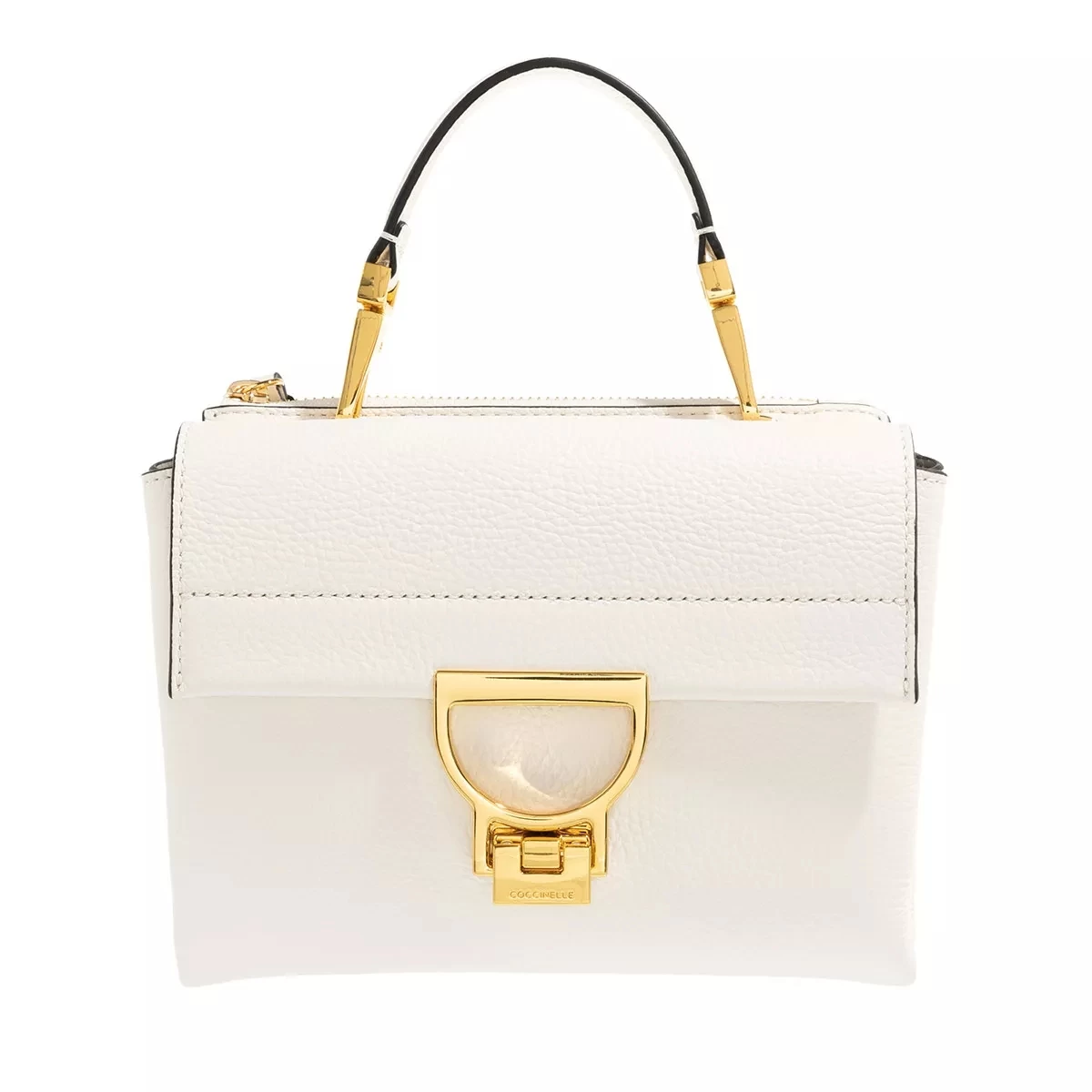 Coccinelle Arlettis Coconut Milk Satchel
