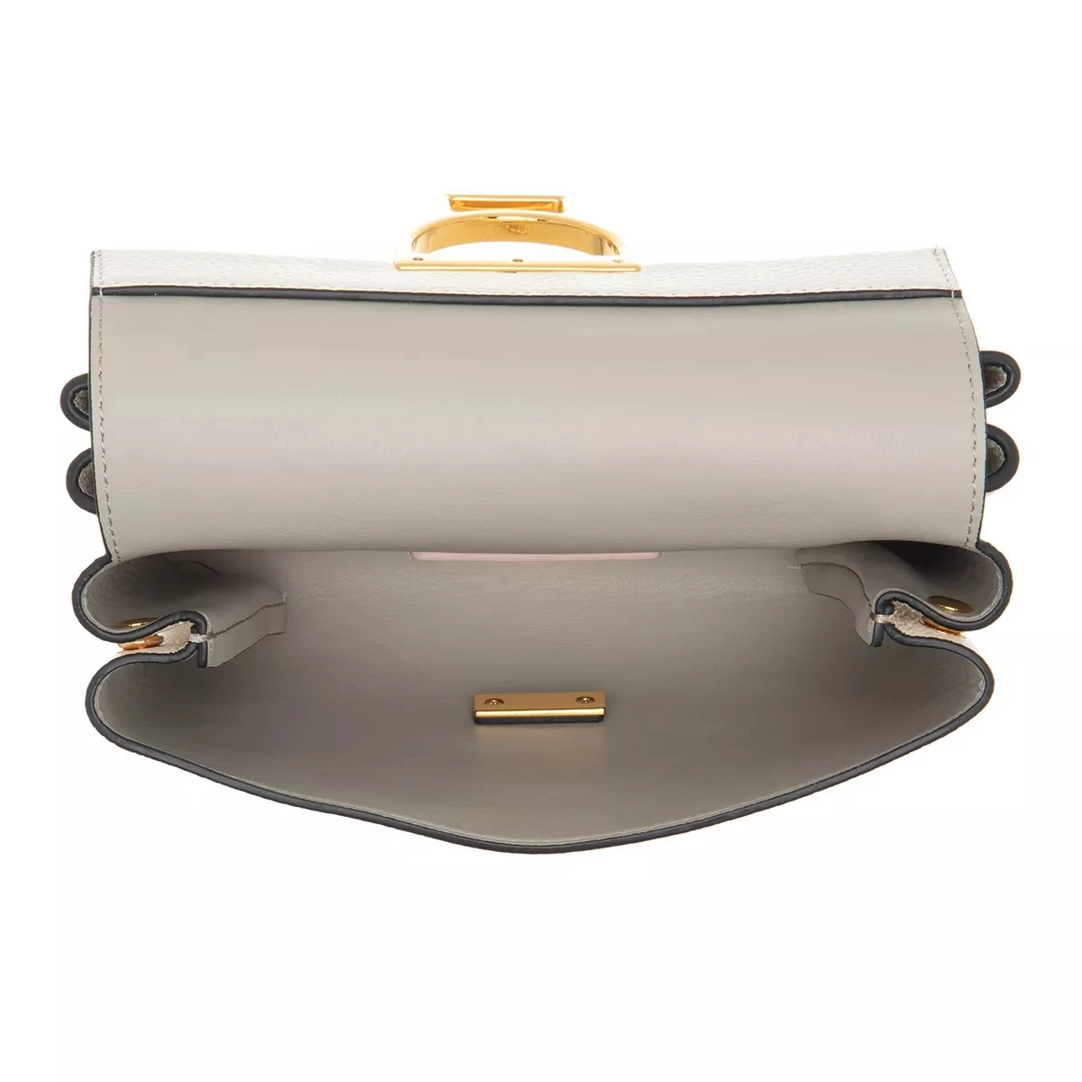 Coccinelle Arlettis Coconut Milk Satchel – Bild 6