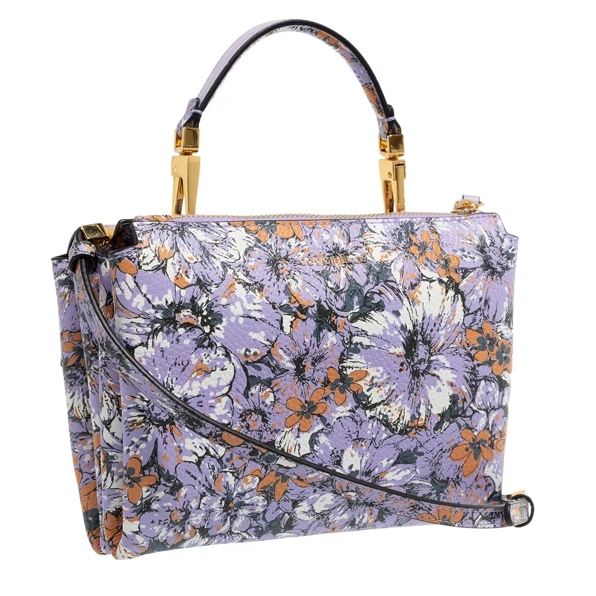Coccinelle Arlettis Flower Print Multi Lavender Satchel â Bild 4