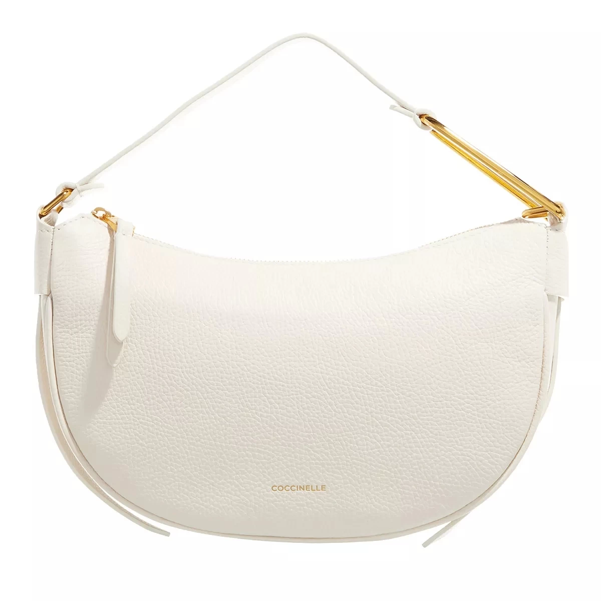 Coccinelle Priscilla Coconut Milk Hobo Bag
