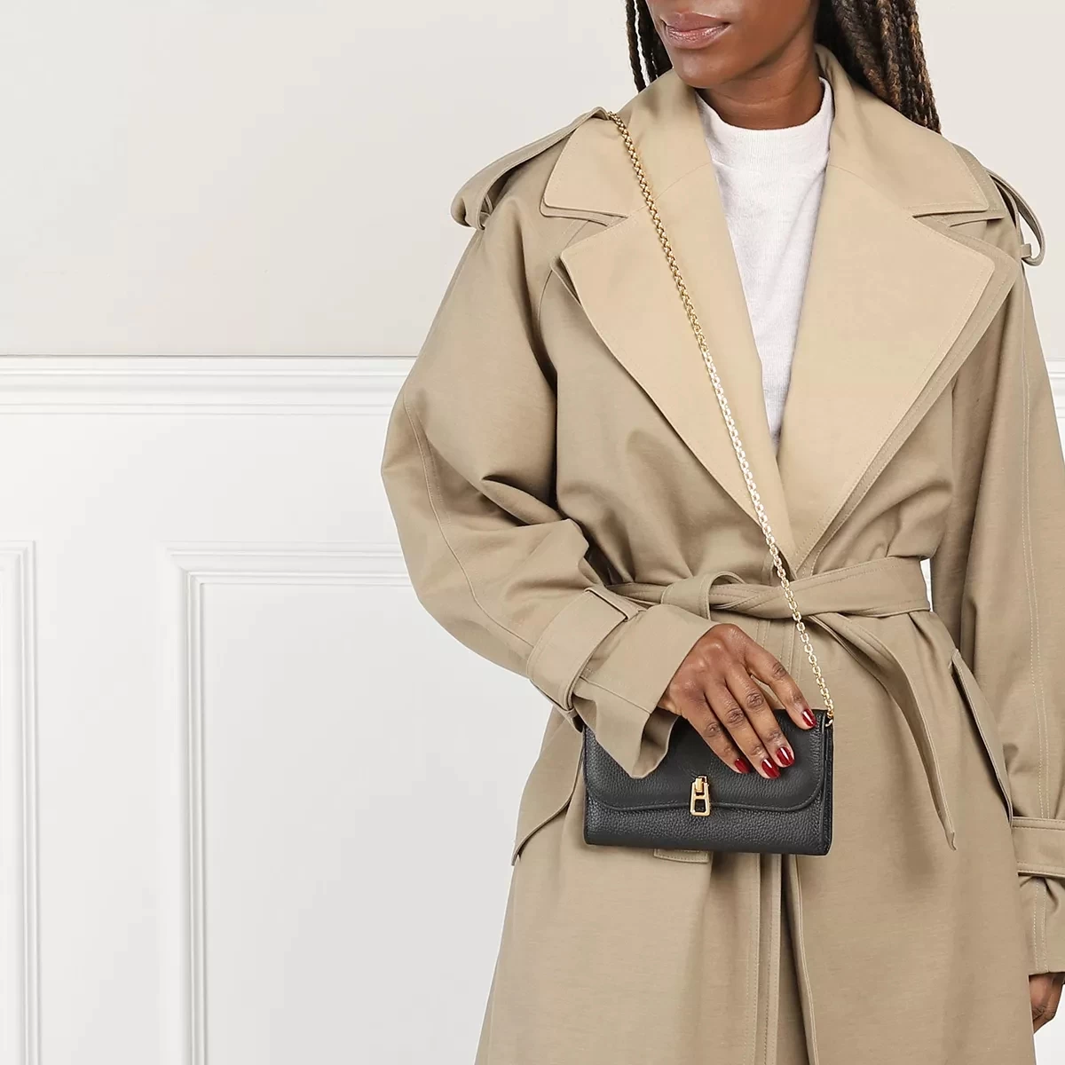 Coccinelle Magie Noir Clutch – Bild 2