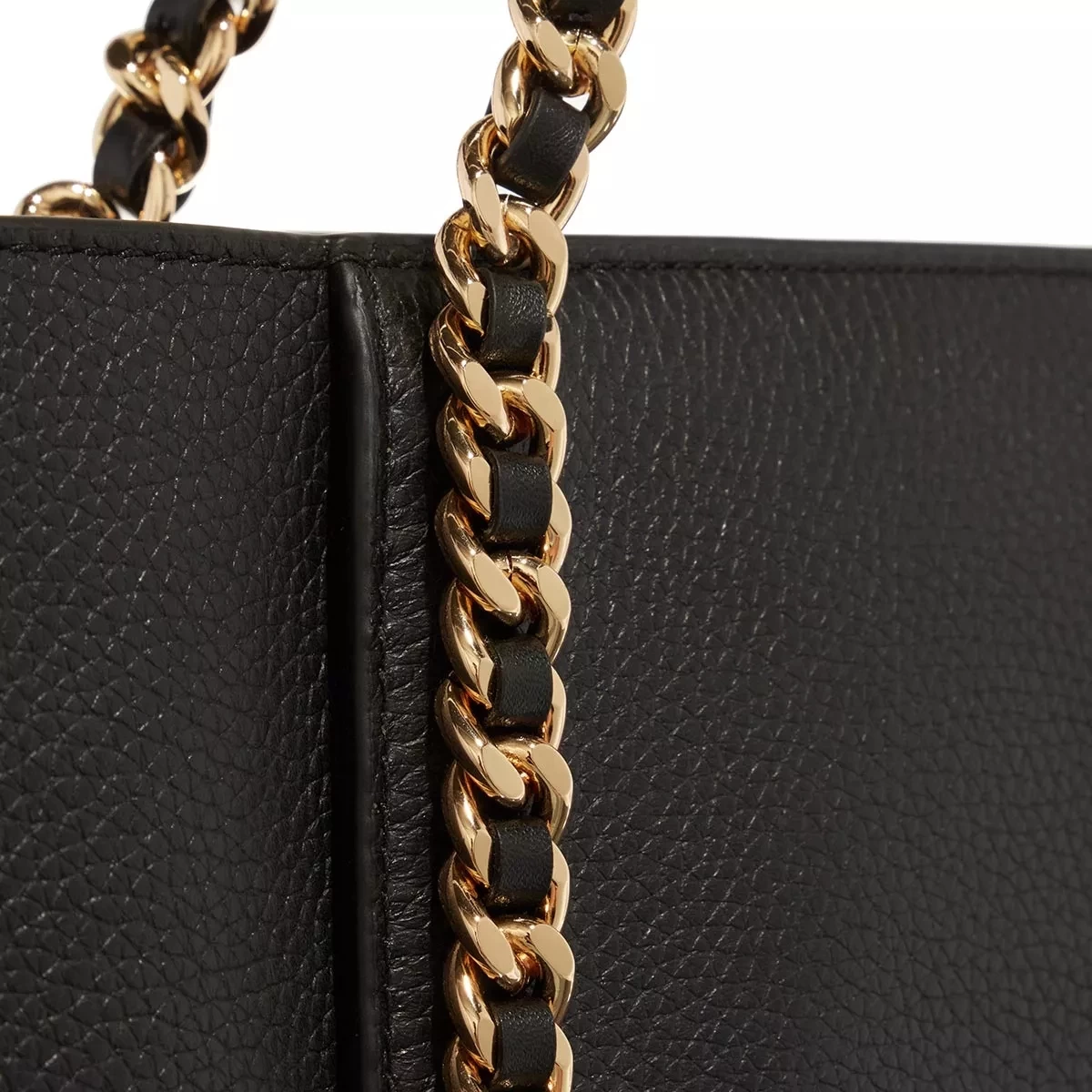 MICHAEL Michael Kors Westley Large Top-Zip Chain Tote Black Shopper – Bild 4