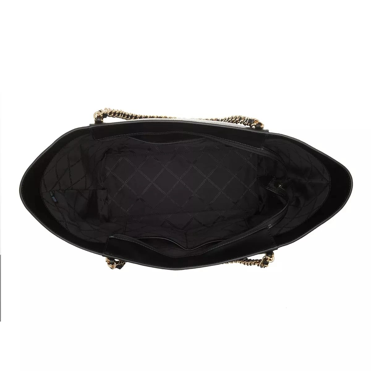 MICHAEL Michael Kors Westley Large Top-Zip Chain Tote Black Shopper – Bild 5