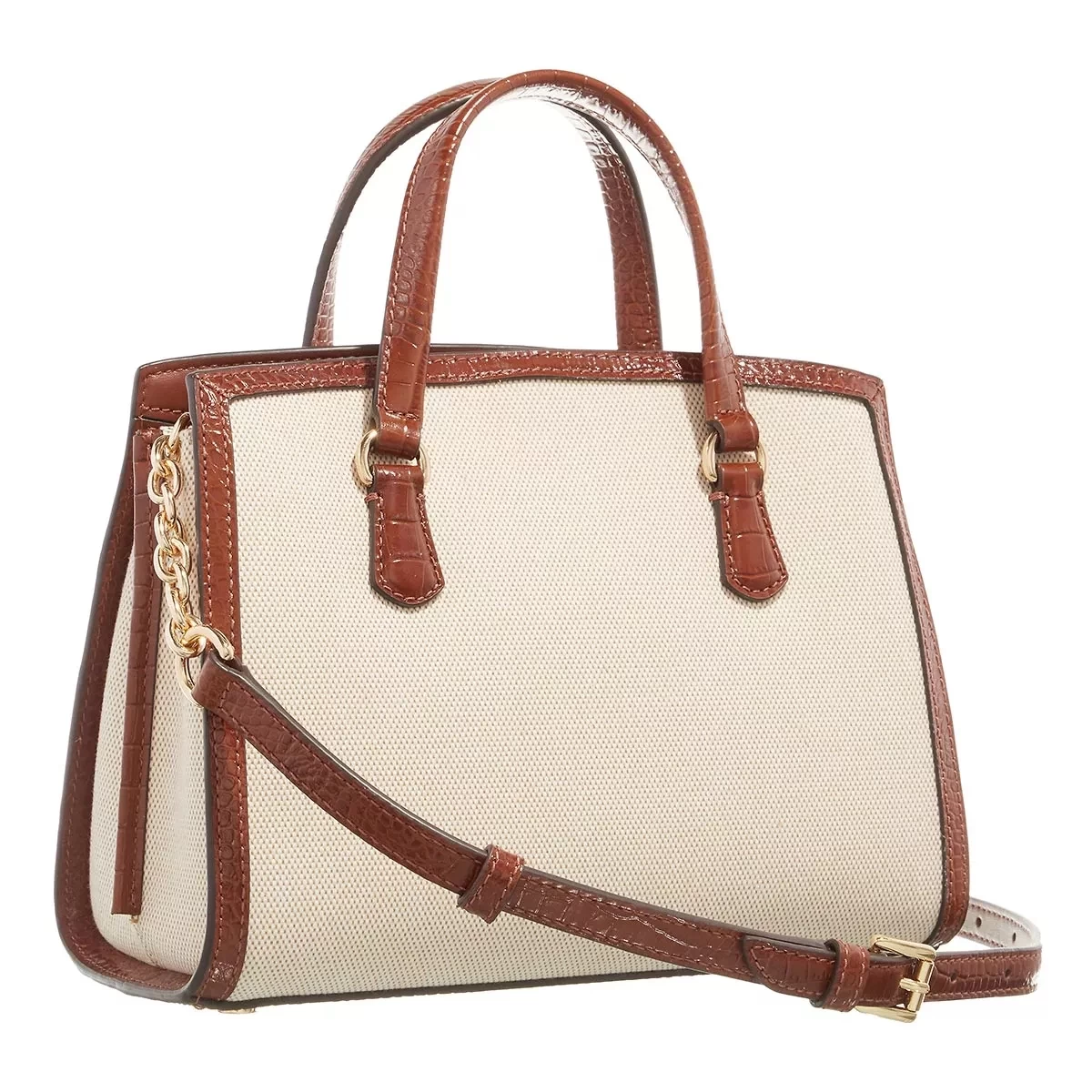 MICHAEL Michael Kors Chantal Small Messenger Chestnut Tote – Bild 4