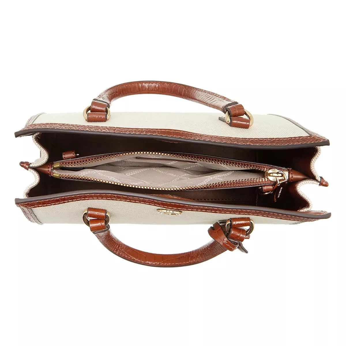 MICHAEL Michael Kors Chantal Small Messenger Chestnut Tote – Bild 6