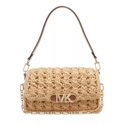 MICHAEL Michael Kors Medium Pouchette Shoulder Nat Lugg Satchel