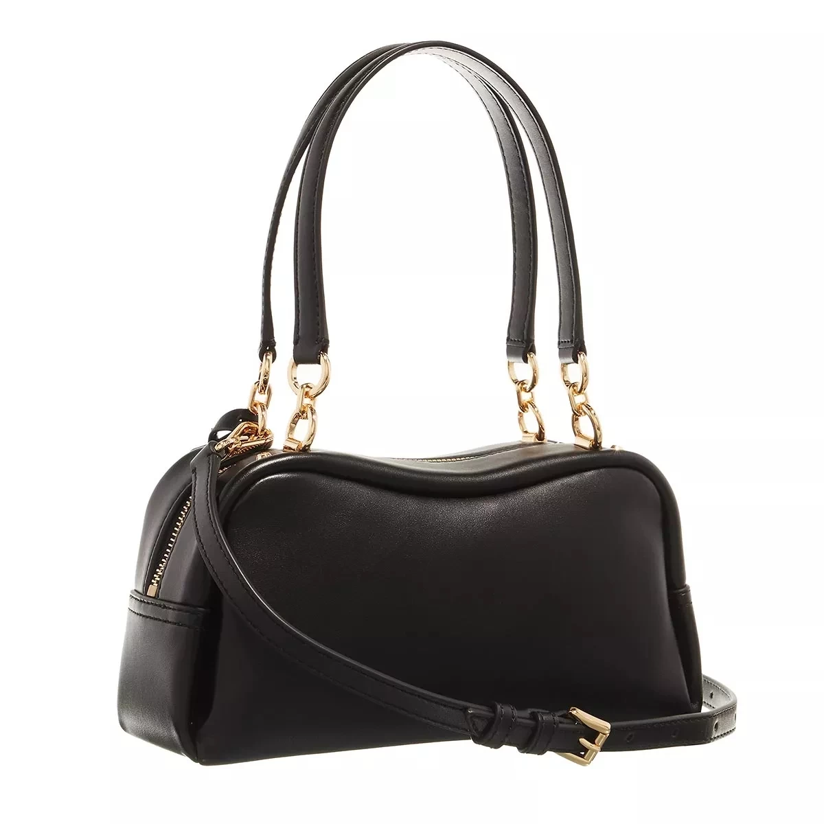 MICHAEL Michael Kors Cecily Small Convertible Shoulder Tote Black Bowling Bag – Bild 4