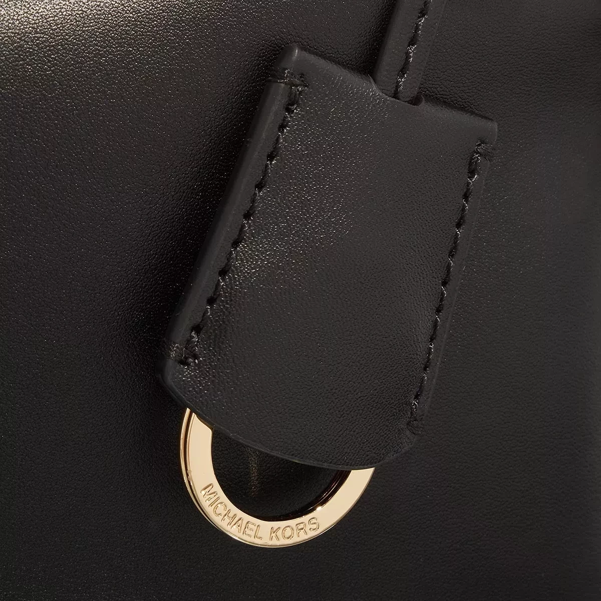 MICHAEL Michael Kors Cecily Small Convertible Shoulder Tote Black Bowling Bag – Bild 5