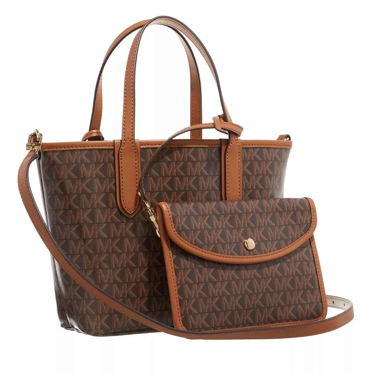 MICHAEL Michael Kors Extra Small Open Tote Brn Acorn Tote – Bild 6