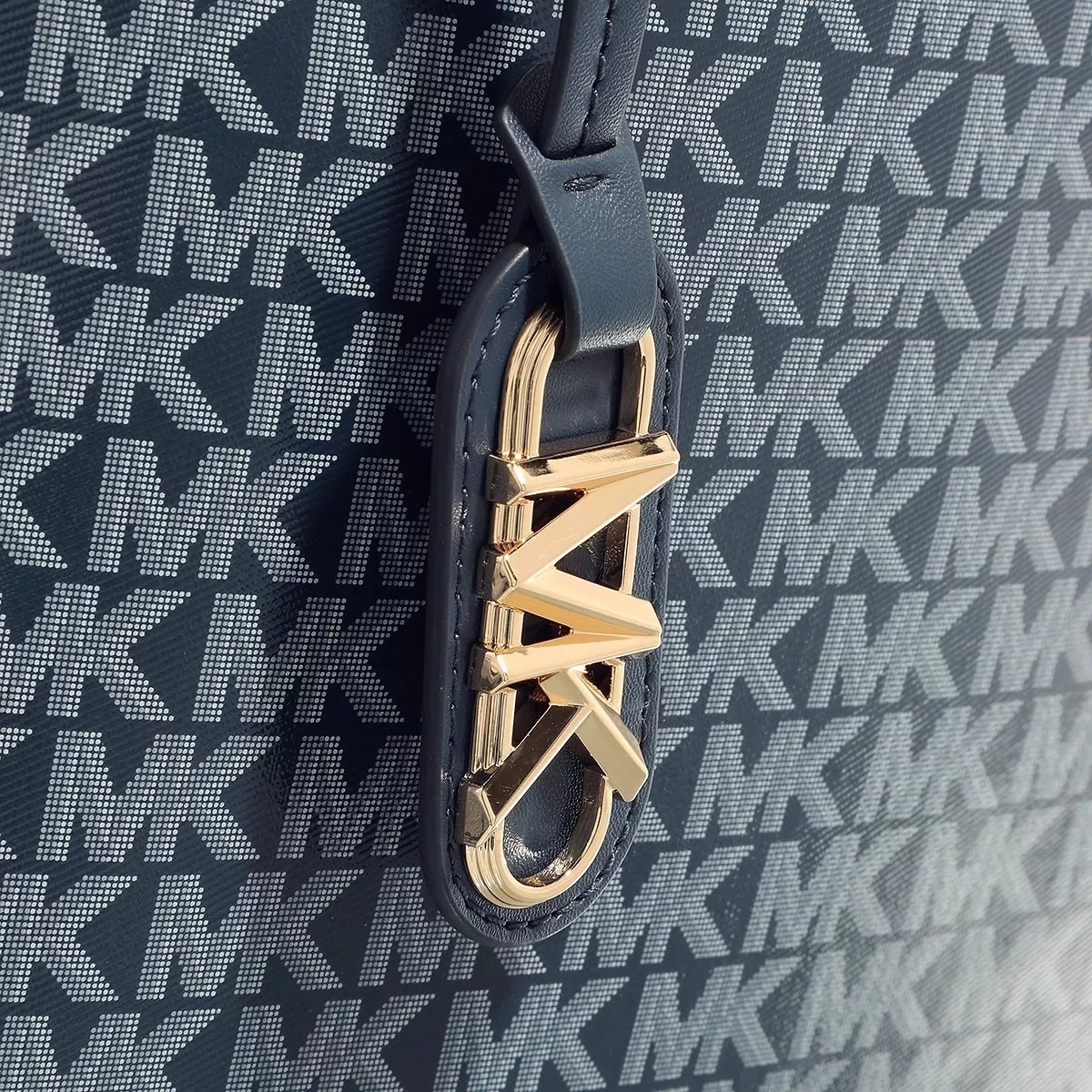 MICHAEL Michael Kors Large Open Tote Navy Shopper – Bild 4