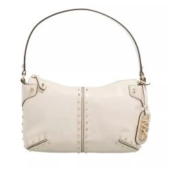 MICHAEL Michael Kors Astor Large Pouchette Lt Cream Satchel