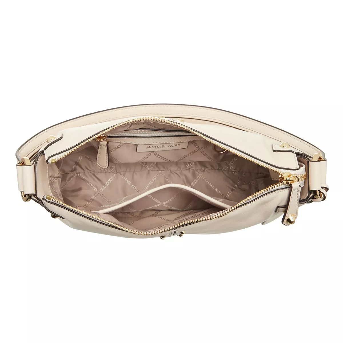 MICHAEL Michael Kors Astor Large Pouchette Lt Cream Satchel â Bild 3