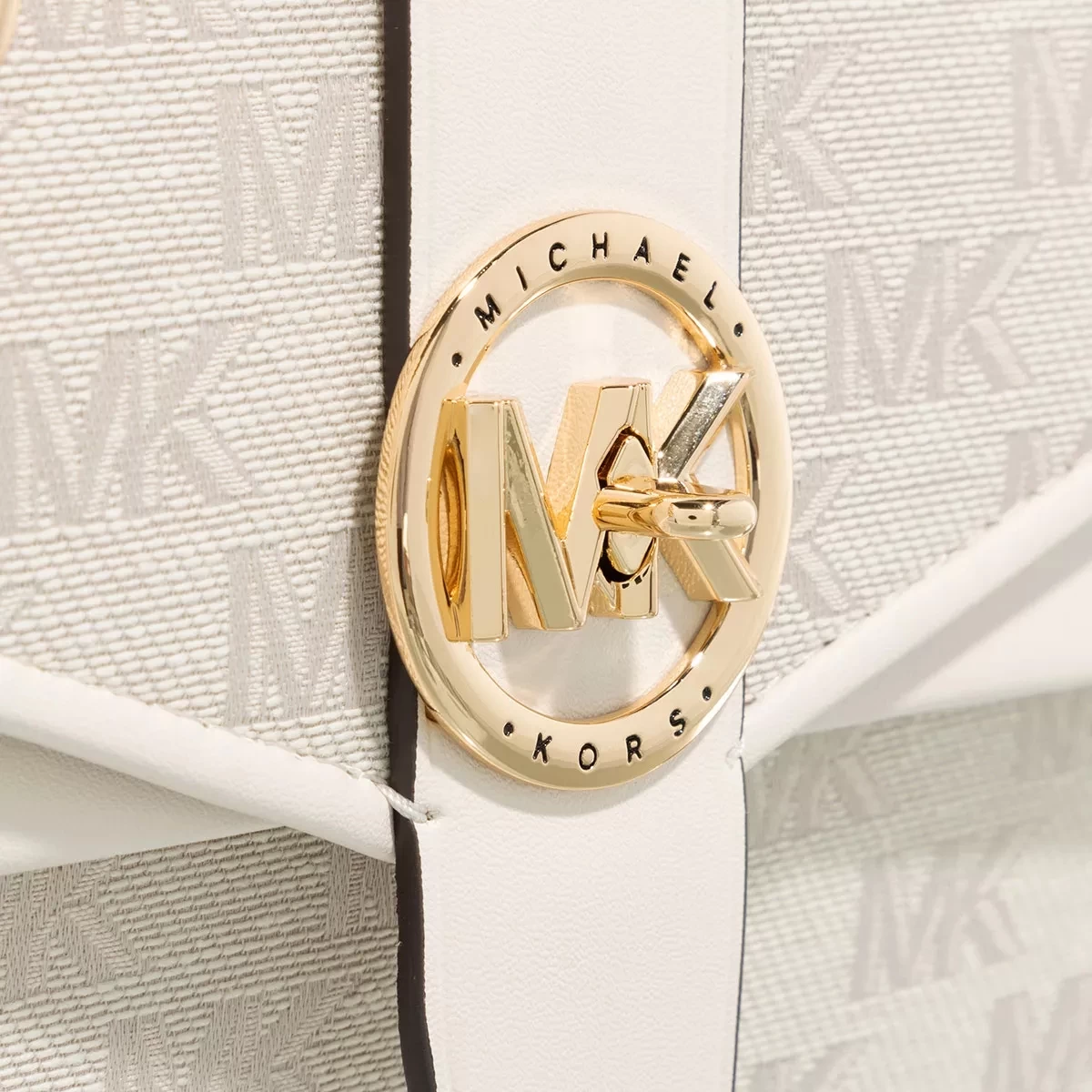 MICHAEL Michael Kors Greenwich Small Convertable Crossbody Natural Crossbody Bag – Bild 4