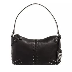 MICHAEL Michael Kors Astor Large Pouchette Black Hobo Bag