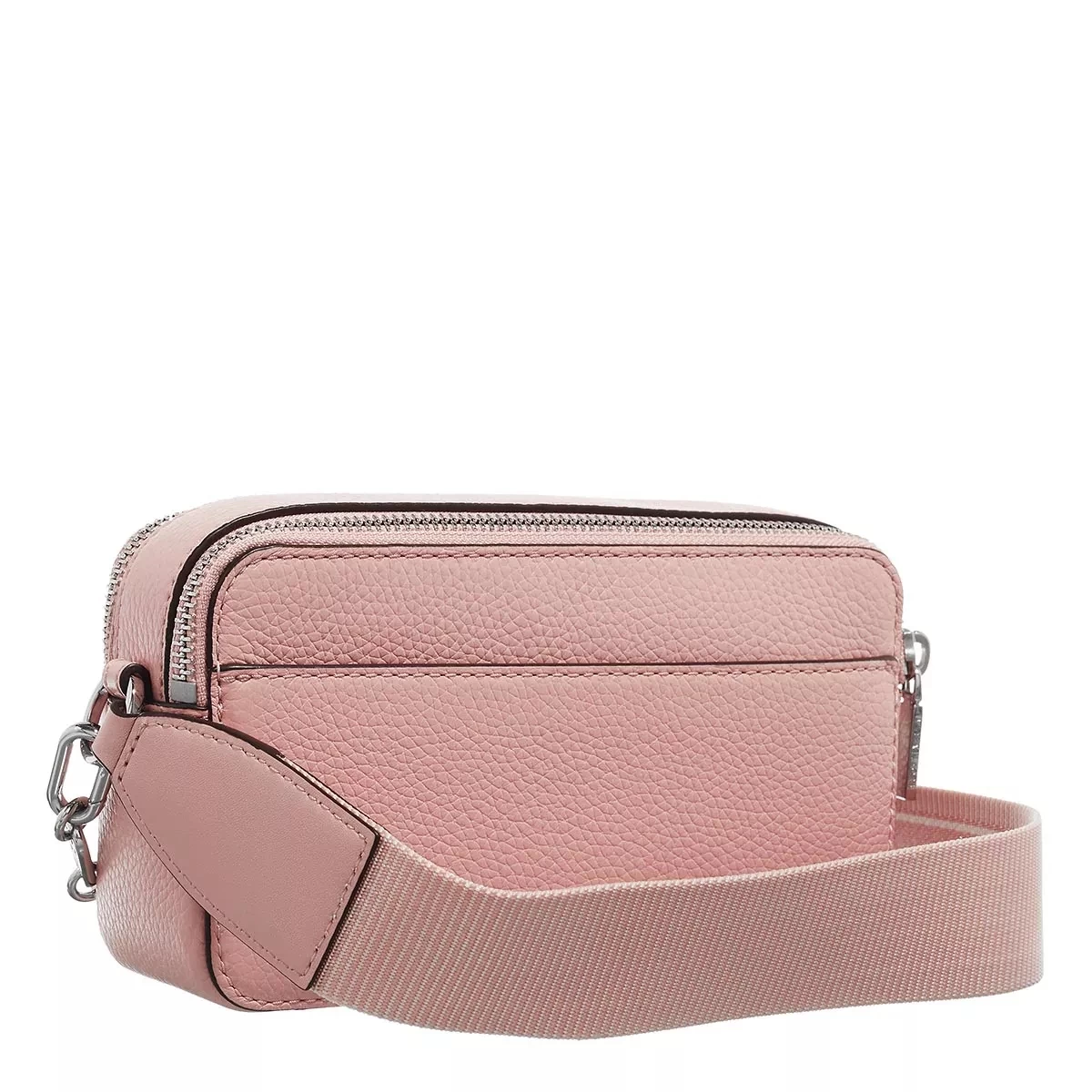 MICHAEL Michael Kors Jet Set Small Double Zip Camera Chain Crossbody Pink Camera Bag – Bild 3