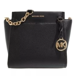 MICHAEL Michael Kors Graham Large Messenger Black Crossbody Bag