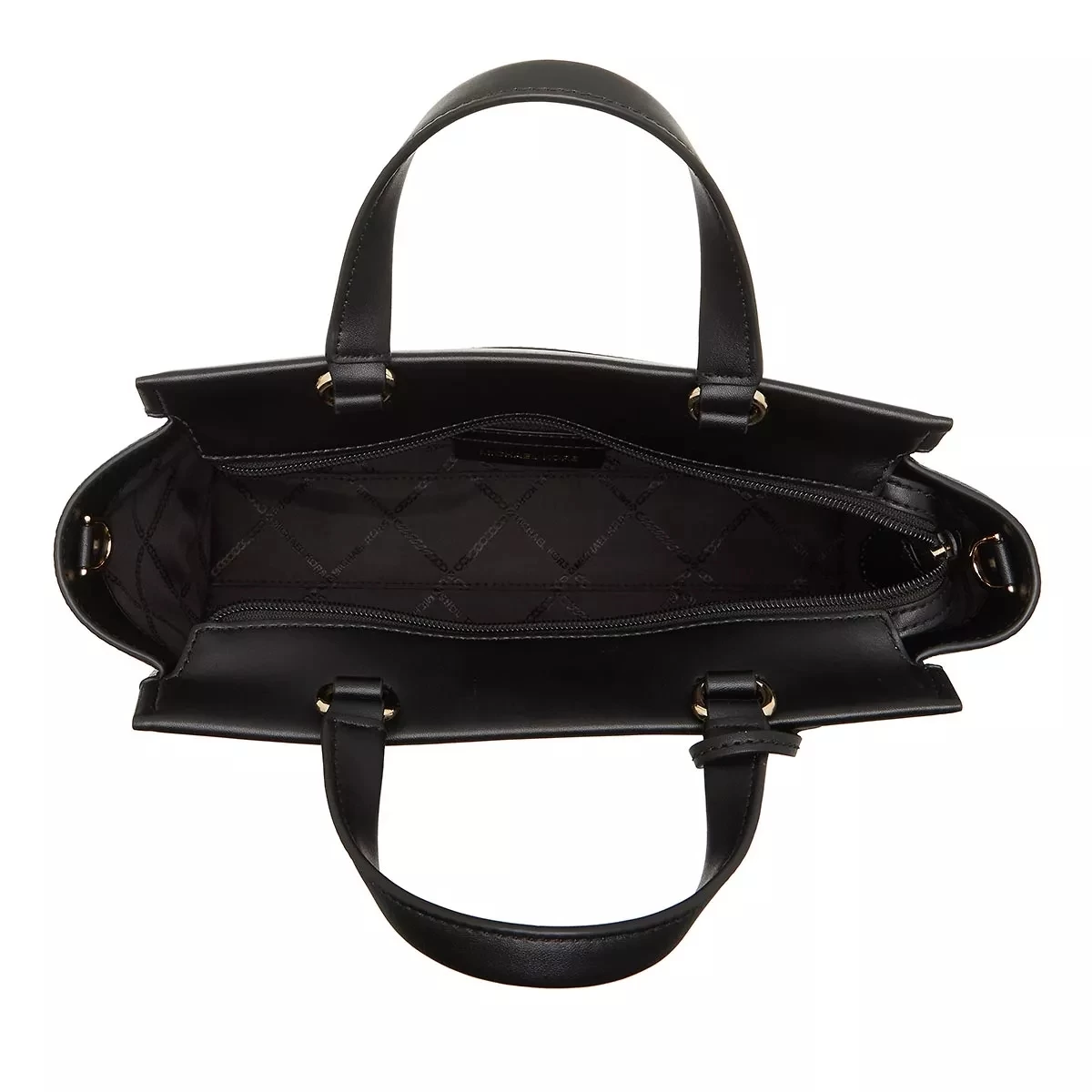 MICHAEL Michael Kors Graham Medium Satchel Black Tote – Bild 6