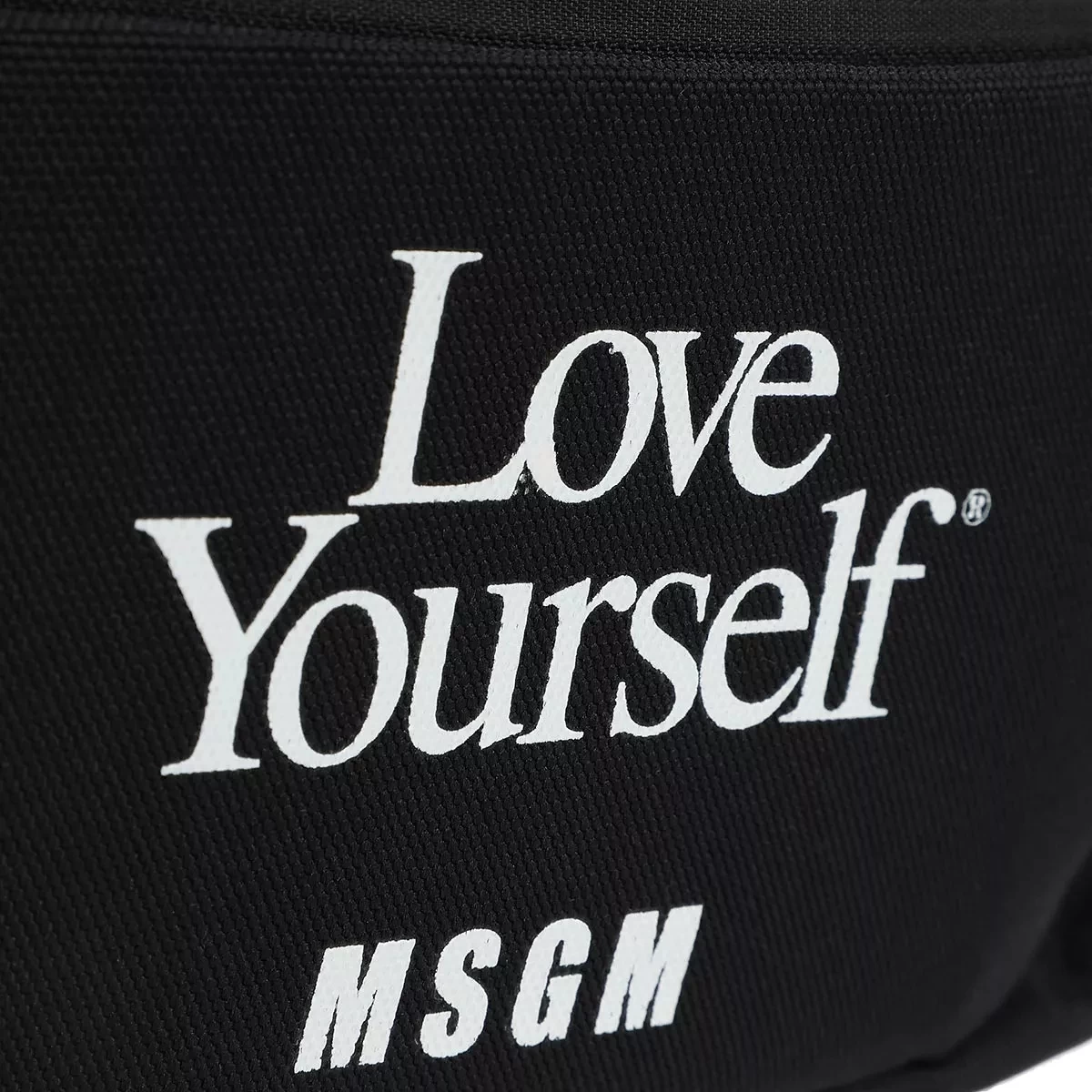 MSGM Bum Bag Black Gürteltasche – Bild 4