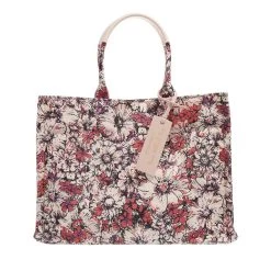 Coccinelle Never Without Bag Ca.Flow Mul.Creamy Pink Tote
