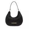 LOVE MOSCHINO Quilted Bag Nero Hobo Bag