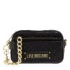 LOVE MOSCHINO Quilted Bag Nero Camera Bag