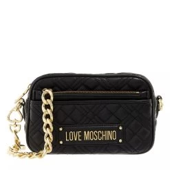 LOVE MOSCHINO Quilted Bag Nero Camera Bag