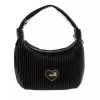 LOVE MOSCHINO Pleated Nero Hobo Bag