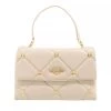 LOVE MOSCHINO Jewel Heart Avorio Satchel