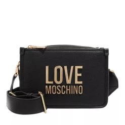 LOVE MOSCHINO Love Lettering Nero Crossbody Bag