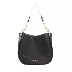 LOVE MOSCHINO Sustainable Daily Nero Hobo Bag