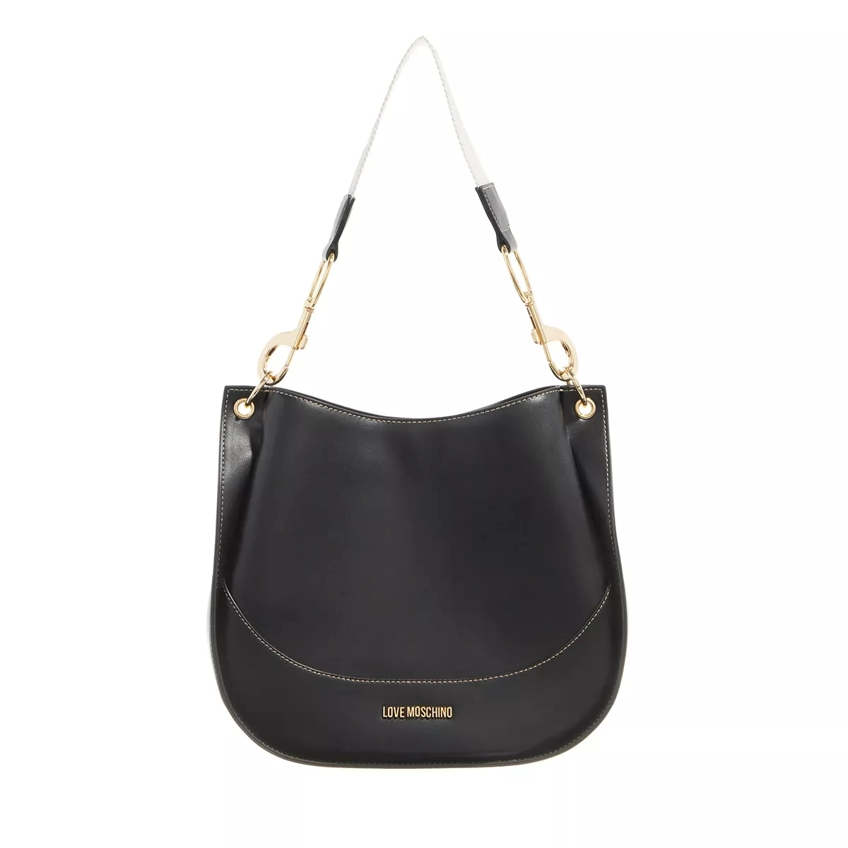 LOVE MOSCHINO Sustainable Daily Nero Hobo Bag