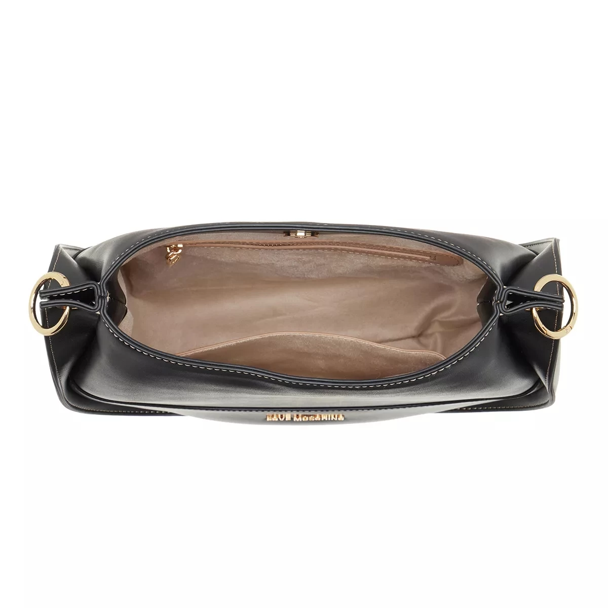 LOVE MOSCHINO Sustainable Daily Nero Hobo Bag – Bild 5