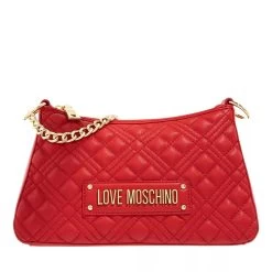 LOVE MOSCHINO Quilted Bag Rosso Pochette