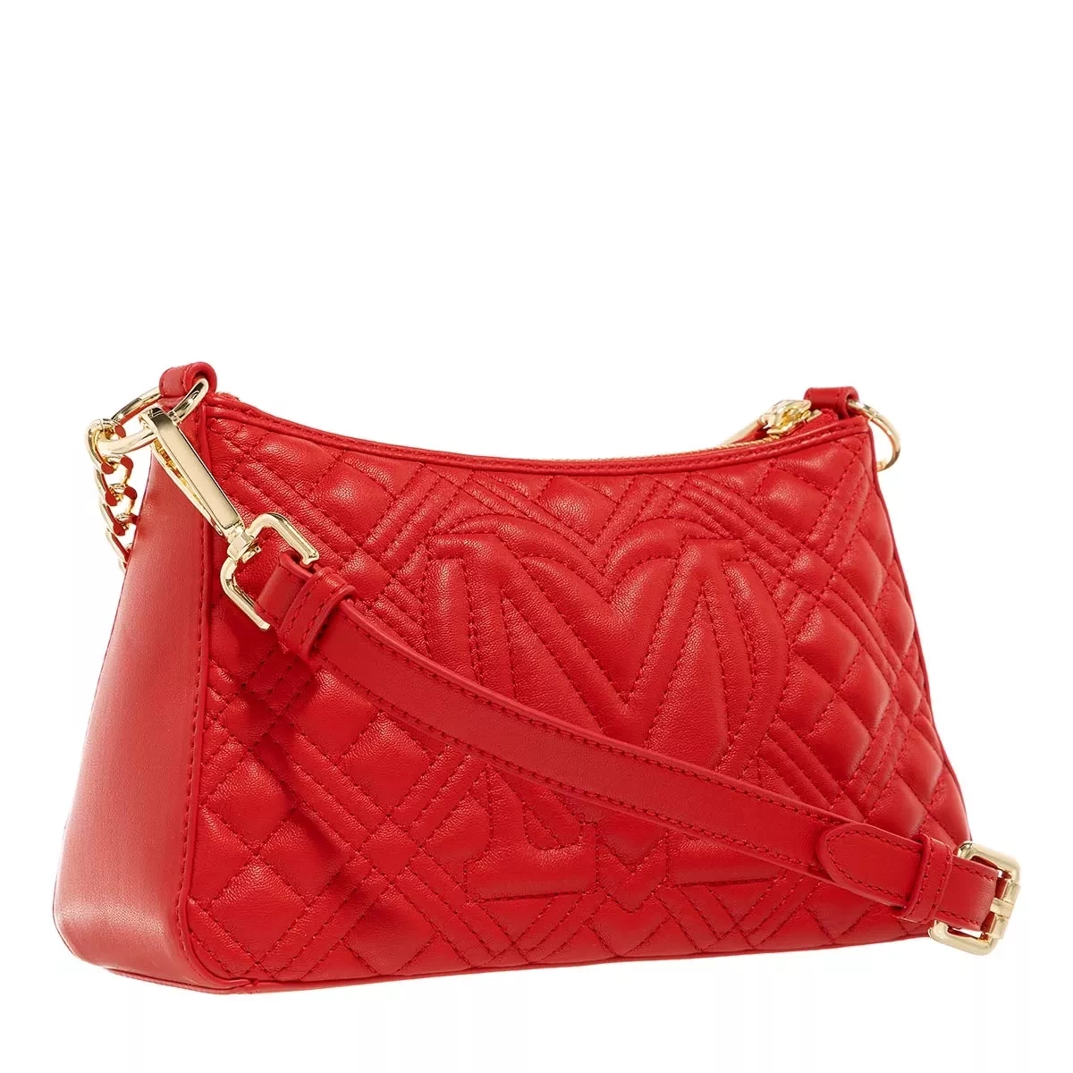 LOVE MOSCHINO Quilted Bag Rosso Pochette – Bild 4