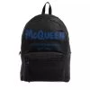 Alexander McQueen Metropolitan Backpack Black/Ultramarine Rucksack