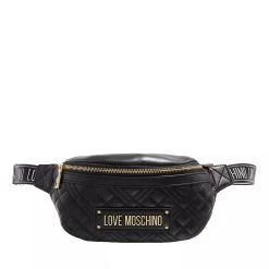 LOVE MOSCHINO Quilted Bag Nero Gürteltasche