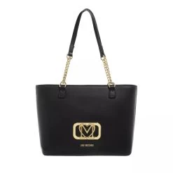 LOVE MOSCHINO Gold Rush Nero Tote