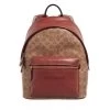 Coach Charter Backpack 24 In Signature Rust Rucksack