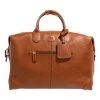 Bric's Holdall Tan Leather Duffle Bag