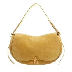 Coccinelle Magie Suede Bim Citronella Citrone Hobo Bag