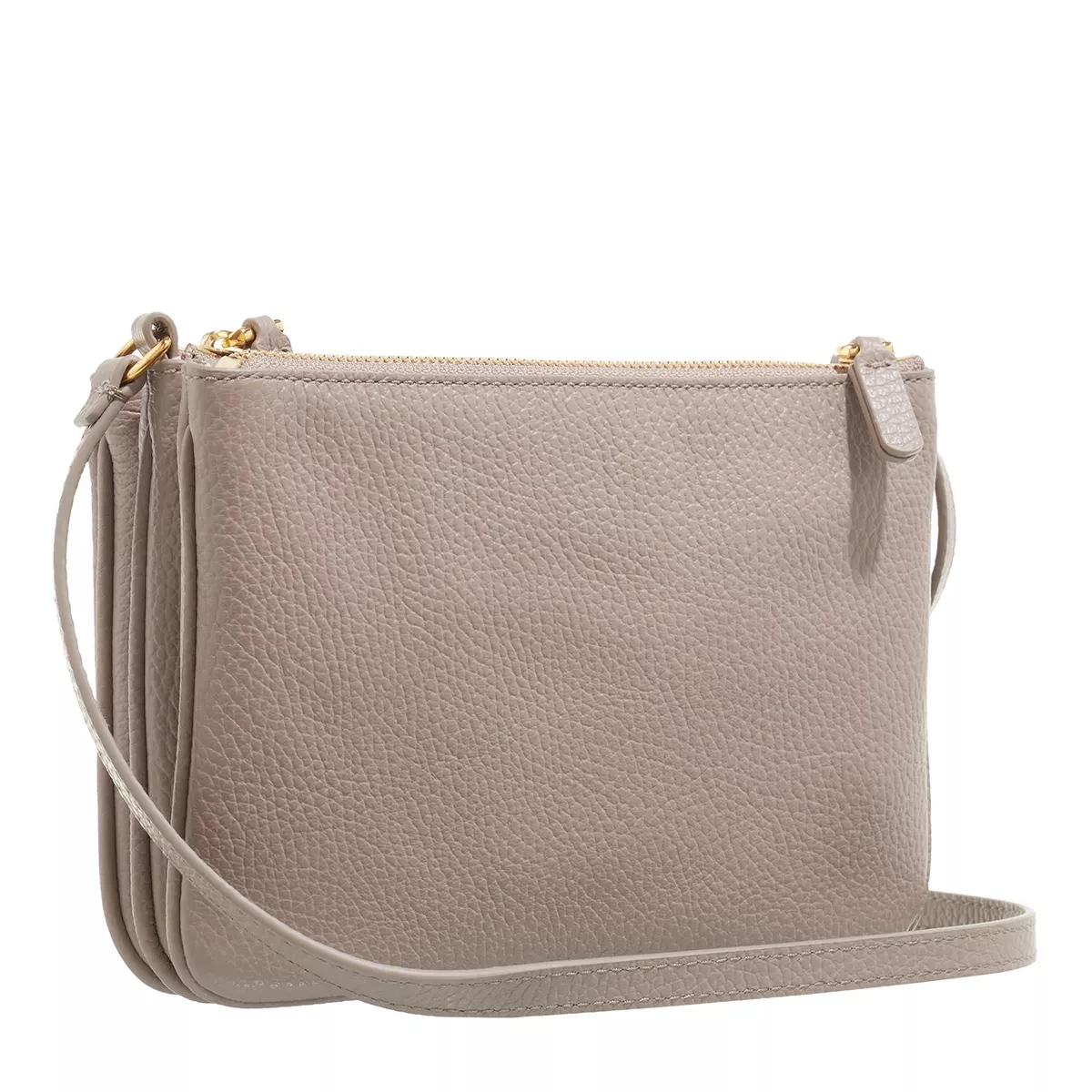 Coccinelle Trinity Warm Taupe Crossbody Bag – Bild 3