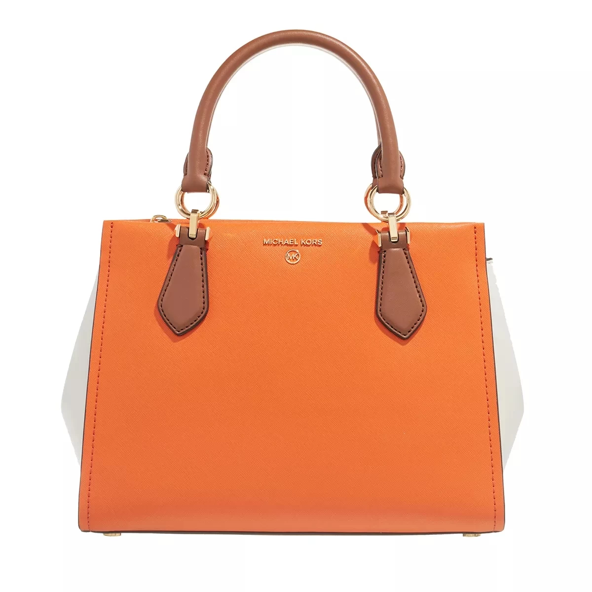 MICHAEL Michael Kors Medium Satchel Apricot Multi Satchel