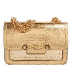 MICHAEL Michael Kors Large Shoulder Pale Gold Crossbody Bag