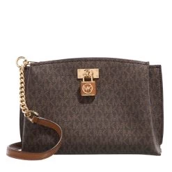 MICHAEL Michael Kors Ruby Medium Messenger Brn/Acorn Messenger Bag