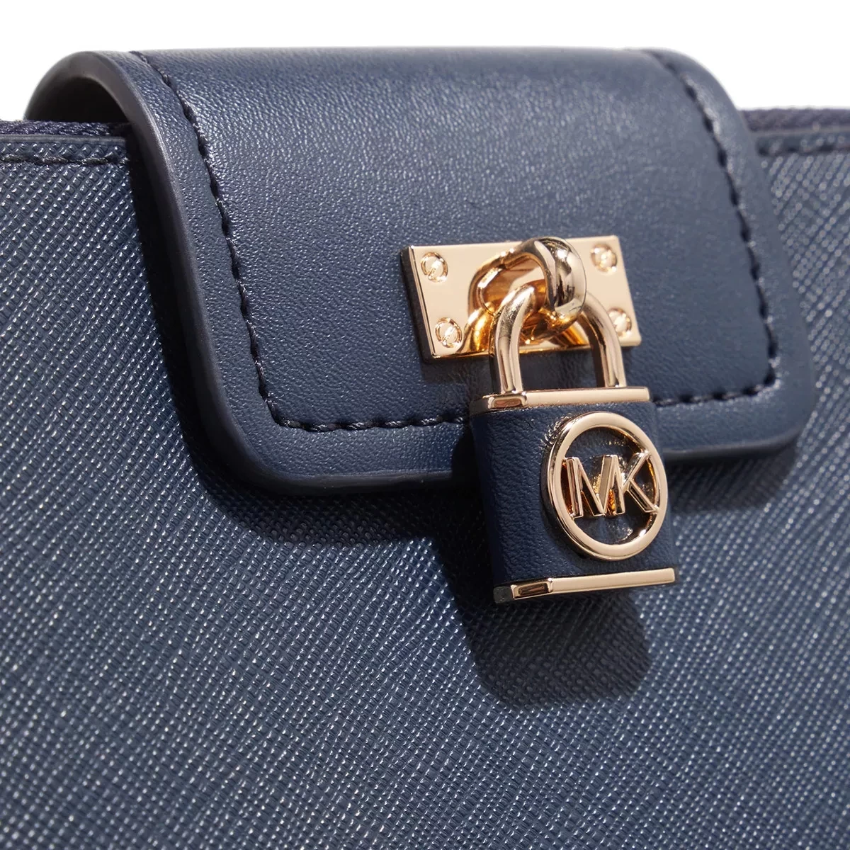 MICHAEL Michael Kors Ruby Small Doublezip Crossbody Navy Crossbody Bag – Bild 4