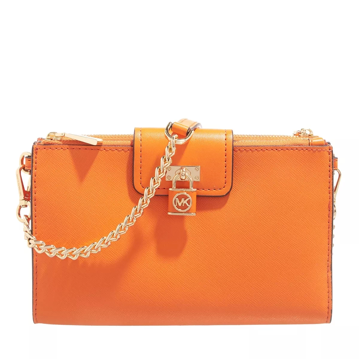 MICHAEL Michael Kors Ruby Small Doublezip Crossbody Apricot Crossbody Bag