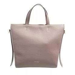 Coccinelle Boheme Grana Double Warm Taupe Coffee Tote