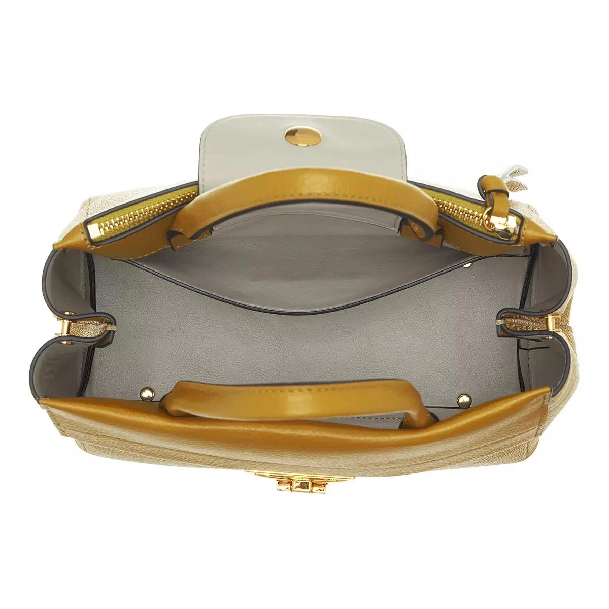 Coccinelle Arlettis Signature Citronella Crossbody Bag – Bild 6